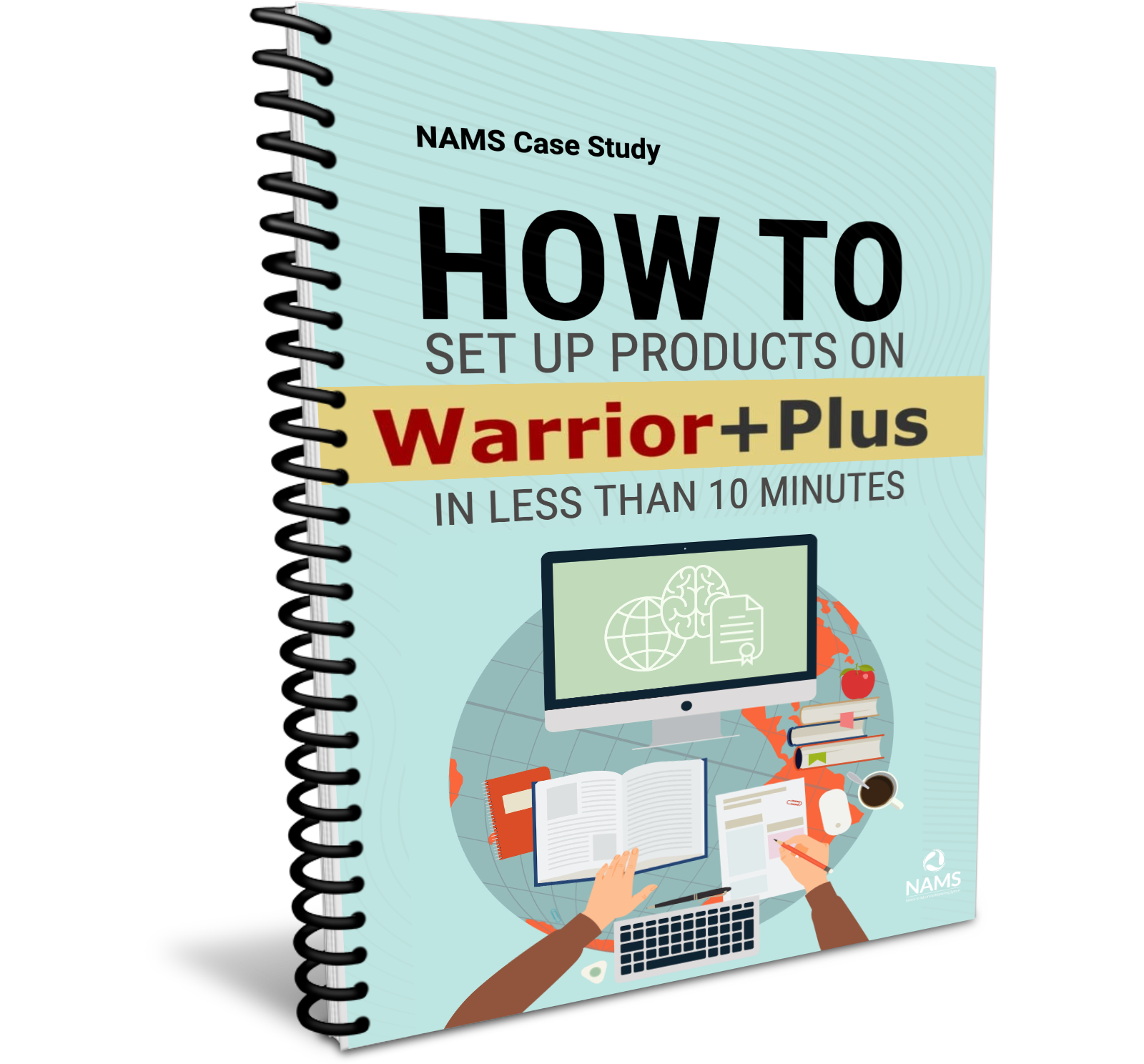 How to Set Up WarriorPlus Transcription Cover 1600x1488px