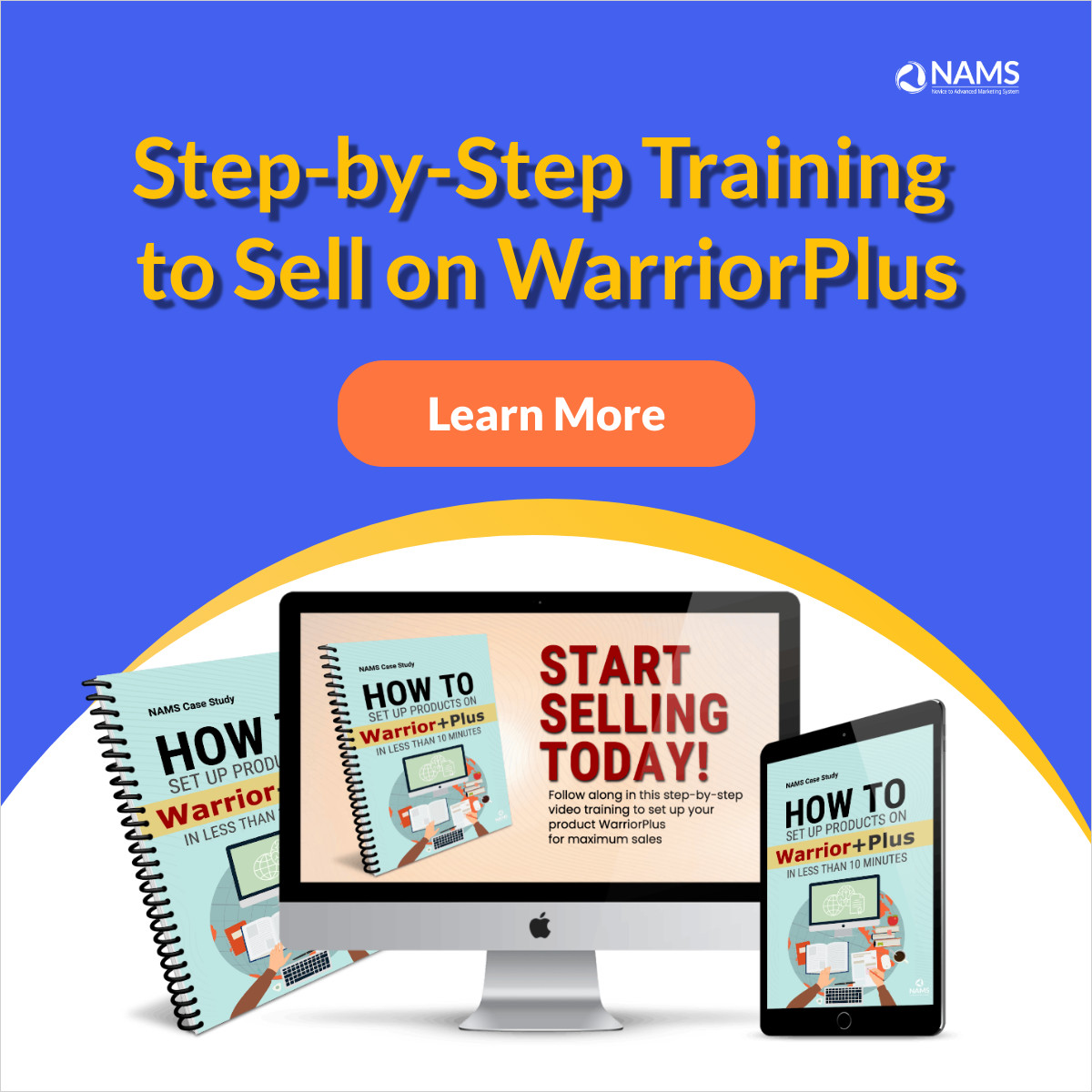 How to Set Up WarriorPlus Facebook Square 1200x1200px